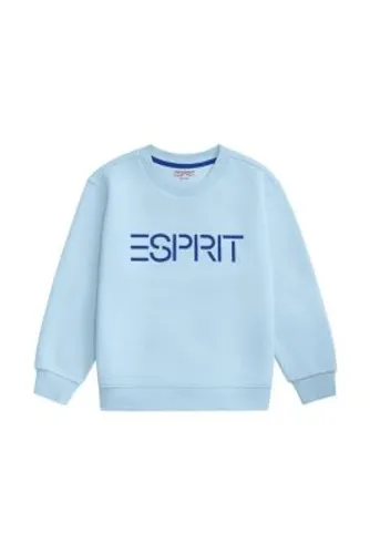 ESPRIT Sweatshirt met logo en ronde hals