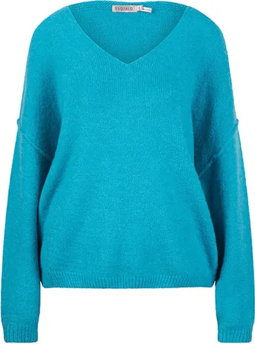 Esqualo sweater F23-02505 - Peacock Blue