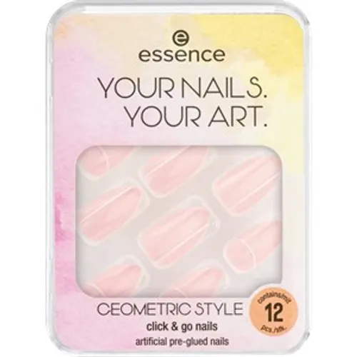 Essence Click & Go Nails Ceometric Style 2 12 Stk.