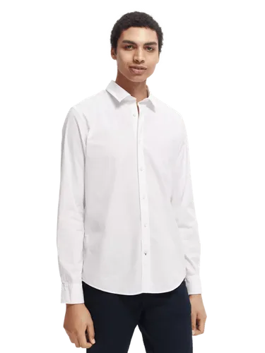 Essential - Solid slim fit shirt - Maat XXL - Multicolor - Man - Shirt - Scotch & Soda