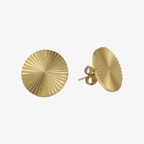 Essenza Stud Earrings Gold