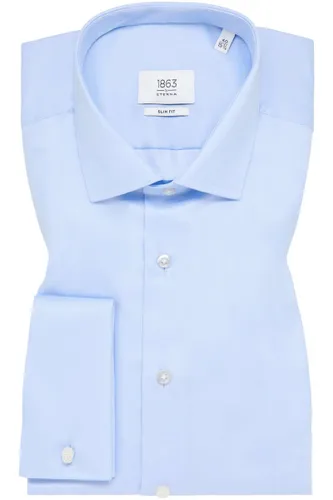 ETERNA 1863 Slim Fit Overhemd lichtblauw, Effen