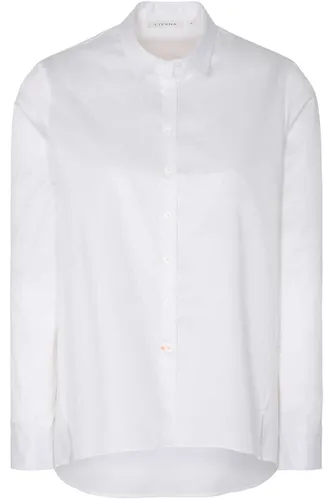 ETERNA Casual Luxury Modern Classic Dames Overhemd wit, Effen