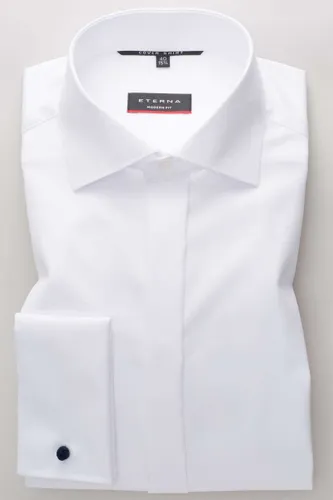 ETERNA Cover Shirt Modern Fit Gala shirt ML7 (72CM+) wit