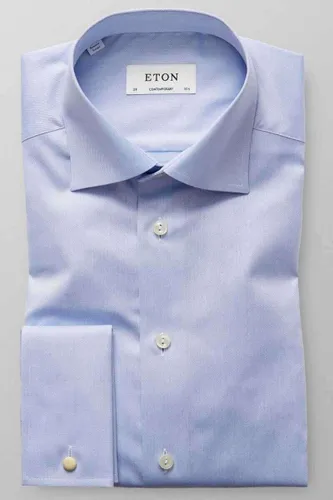 ETON Contemporary Fit Overhemd lichtblauw, Effen
