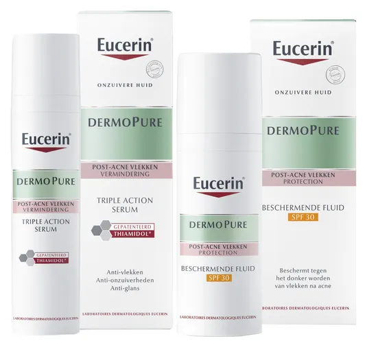 Eucerin DermoPure Huidverzorgingsset - Gezichtscrème en Serum -