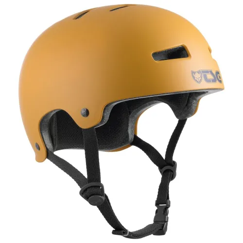 Evolution Solid Colors Satin Yellow Ochre Helm - S/M