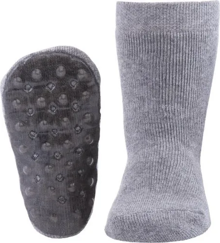 Ewers anti-slip sokken Stoppi uni grijs melee
