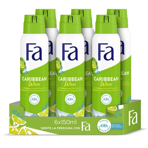 Fa - Deodorant Spray Caribische Citroenen - 150 ml (6