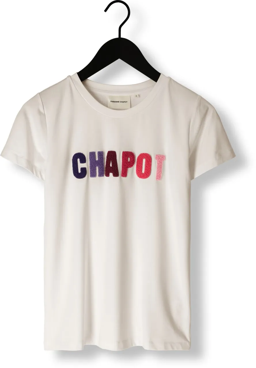 FABIENNE CHAPOT Dames Tops & T-shirts Terry T-shirt - Ecru