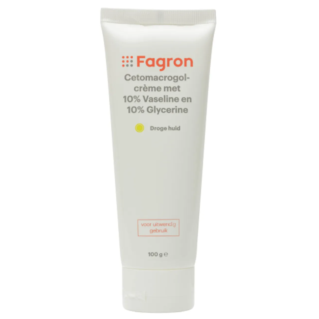 Fagron Cetogolcrème Glycerine (10%) en Vaseline (10%) 100gr