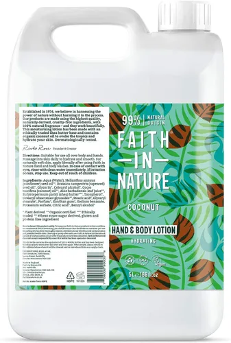 Faith in Nature Coconut Hand & Body Lotion Navulverpakking