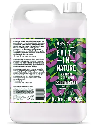 Faith in Nature Lavender & Geranium Conditioner Navulverpakking