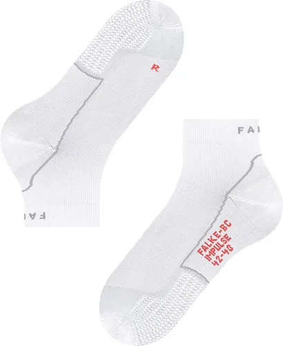 FALKE BC Impulse Short unisex biking sokken kort - wit (white)
