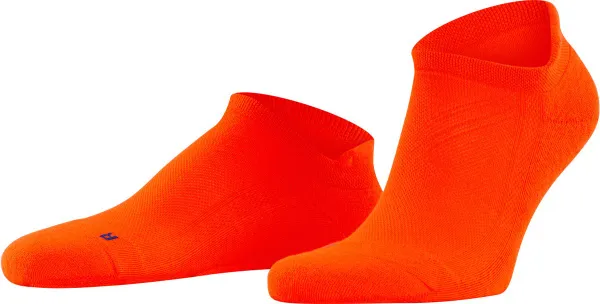 FALKE Cool Kick anatomische pluche zool functioneel garen sneakersokken unisex orange