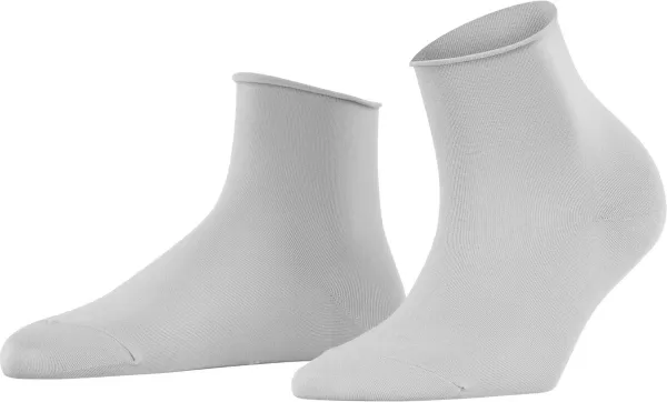 FALKE Cotton Touch business & casual Katoen sokken dames grijs