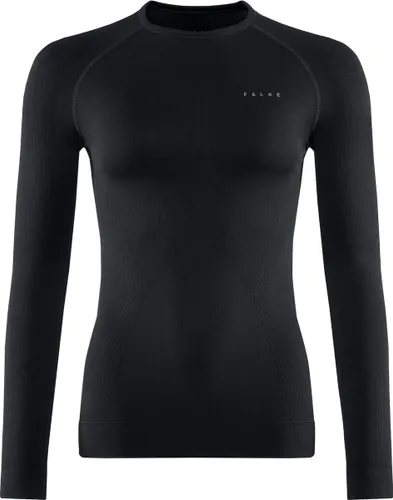FALKE dames lange mouw shirt Maximum Warm - thermoshirt - zwart (black)