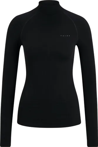 FALKE dames lange mouw shirt Warm - thermoshirt - zwart (black)