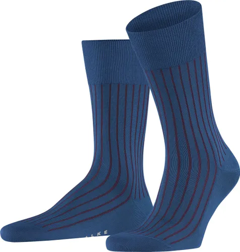 FALKE Shadow business Katoen sokken heren blauw
