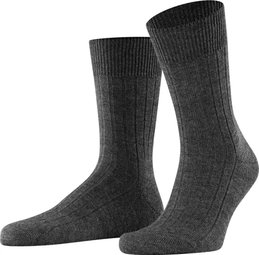 FALKE Teppich im Schuh gestoffeerde zolen merinowol sokken heren grijs