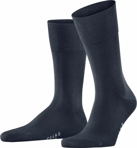FALKE Tiago hoge kwaliteit zonder motief halfhoog comfortabel  robuust ademend cadeau dekkend Fil D'Ecosse Katoen Blauw Heren sokken