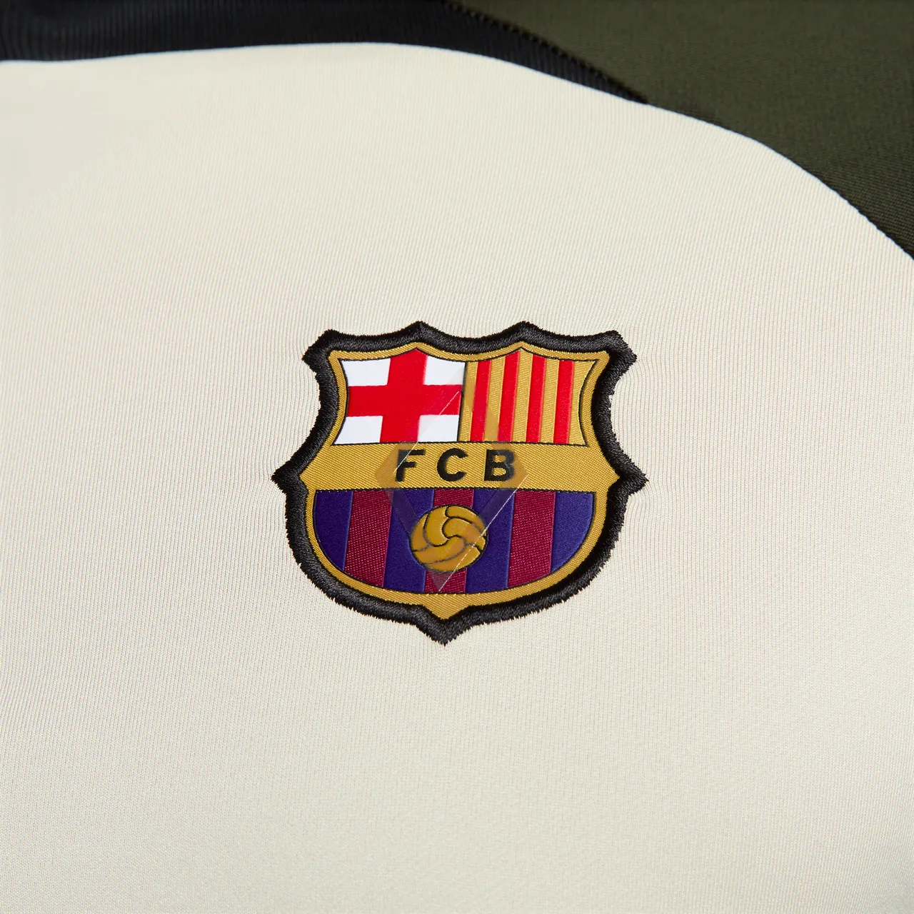 FC Barcelona Strike Nike Dri-FIT voetbaltrainingstop voor heren - Bruin