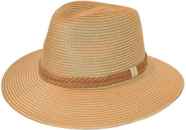 Fedora Zonnehoed Dames Gerry by House of Ord UV-werend UPF50+ Flexibraid materiaal