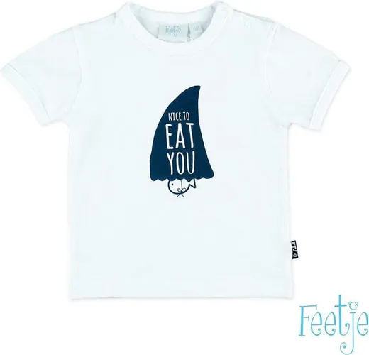 Feetje T-Shirt Nice to eat you|MT. 56|Wit