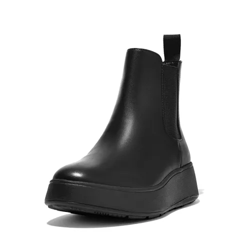 FitFlop F-mode leather flatform chelsea boots