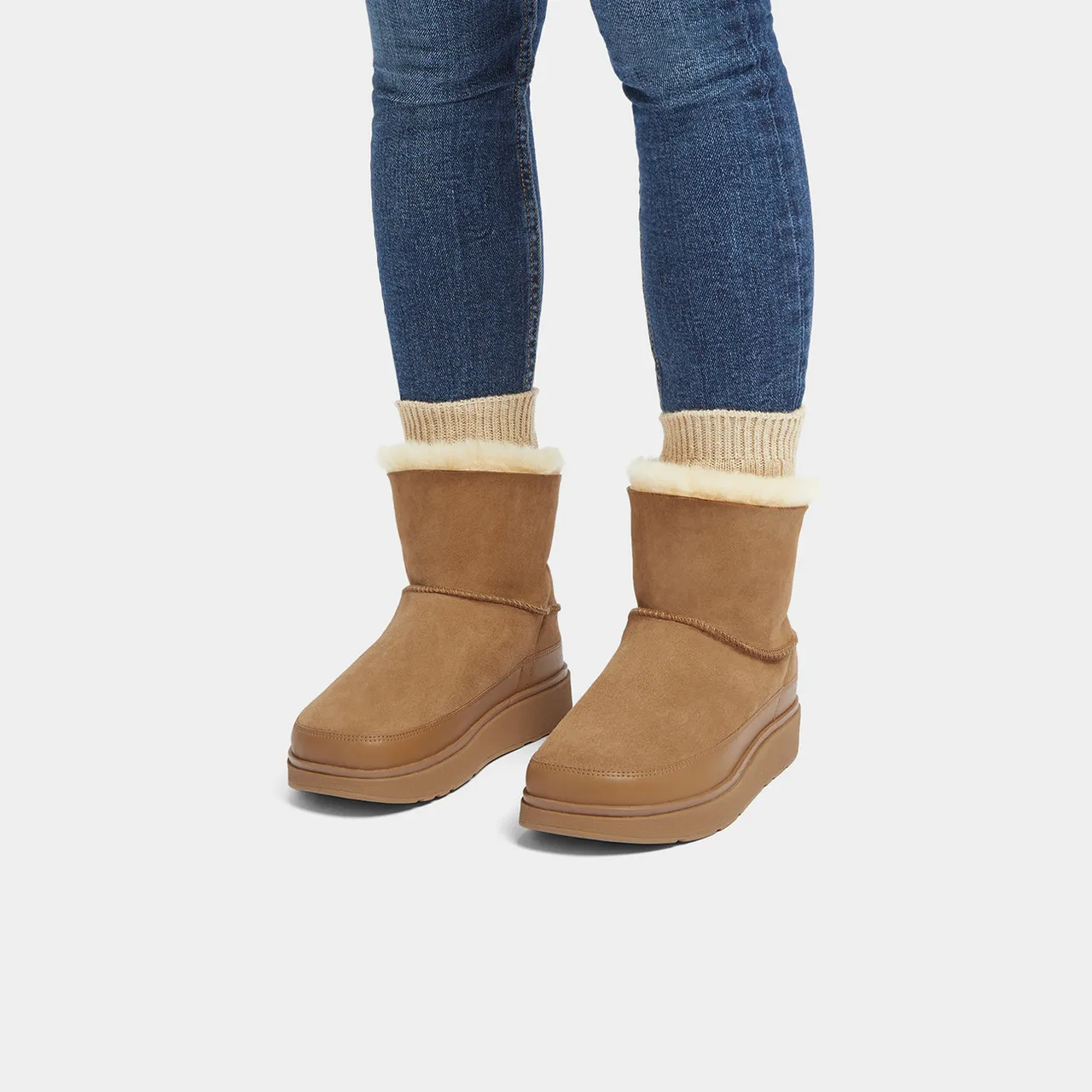 FitFlop Gen-ff mini double-faced shearling boots