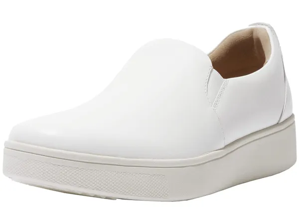 Fitflop Rally Leather Slip on Skate Sneakers