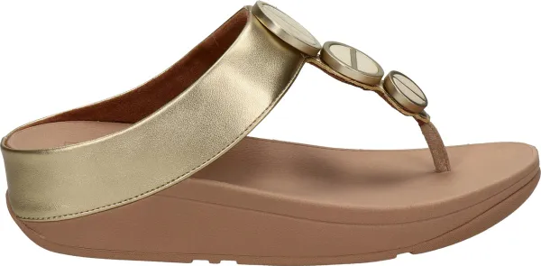 Fitflop™ Slippers / Teenslippers Dames - FE5 - Goud