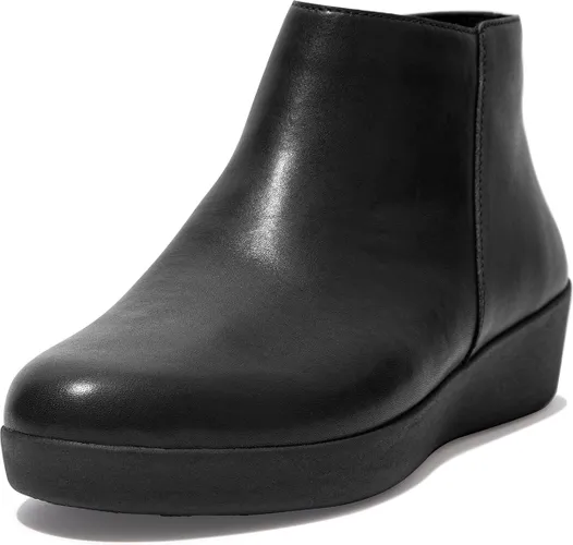 FitFlop Sumi Ankle Boot - Leather ZWART