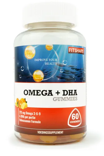Fitshape Omega + DHA Gummies