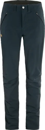 FJALLRAVEN Abisko trail stretch trousers - W - Dark navy