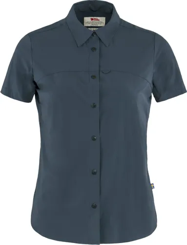 Fjallraven High Coast Lite Shirt SS Women - Outdoorblouse - Dames - Blauw