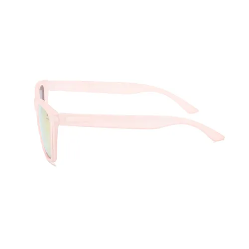 Flamengo® Eyewear Zonnebril ICE PINK – Kunststof met TAC Zwarte Glazen - Sunglasses - Festival - Sport - Wintersport – Strand - Ski zonnebril - UV400...