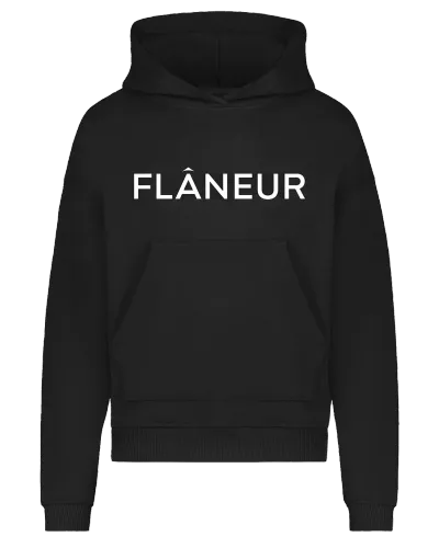 Flaneur Homme Heren printed logo hoodie