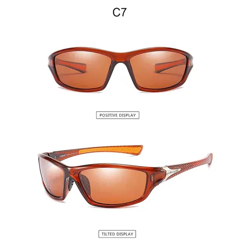 Fler® | Mannen zonnebril - Gepolariseerde zonnebril / 2023 trend - Heren zonnebril met UV400 en polarisatie filter - Z155