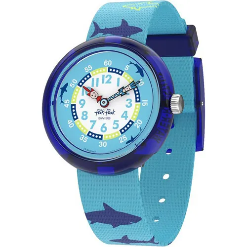 Flik Flak 3+ Story Time FBNP157 Sharkasm Horloge