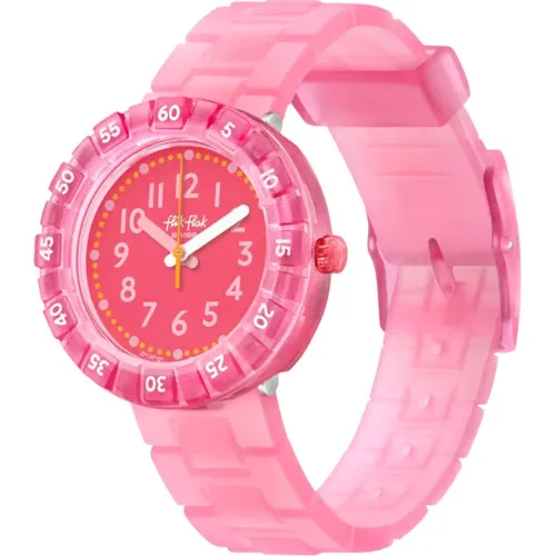 Flik Flak 5+ Power Time FCSP121 Level Pink Horloge