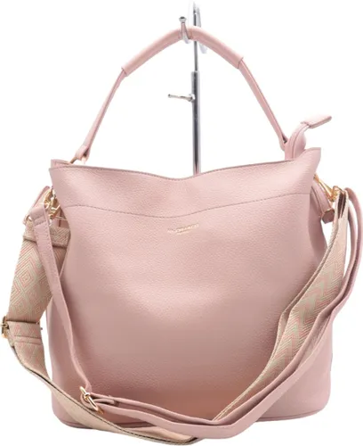 Flora & Co - Bag in bag/tas in tas - handtas/crossbody - fashion riem - roze