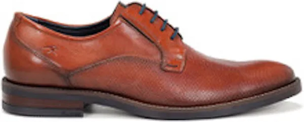 Fluchos -Heren - cognac/caramel - geklede lage schoenen