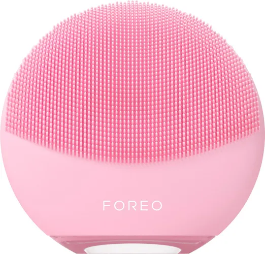 FOREO LUNA 4 mini smart 2-zone gezichtsreinigingsborstel voor alle huidtypen, Pearl Pink