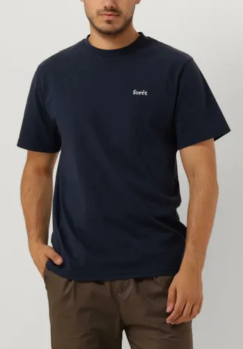 Forét Air T-shirt Polo's & T-shirts Heren - Polo shirt - Donkerblauw