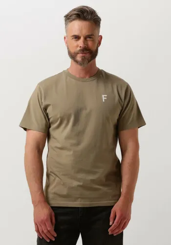 FORÉT Heren Polo's & T-shirts Ponder T-shirt - Groen