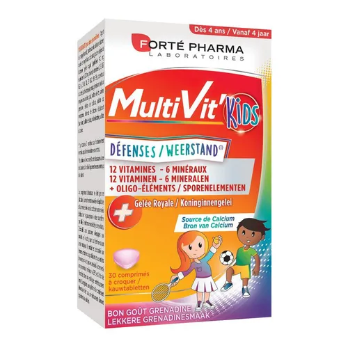 Forté Pharma Multivit 4g Kids 30 Tabletten
