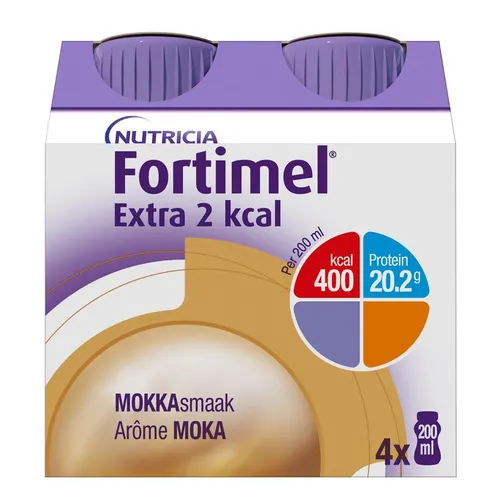 Fortimel Extra 2 Kcal Mokka 4x200 ml