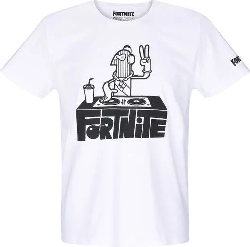 Fortnite T-shirt met korte mouw - wit