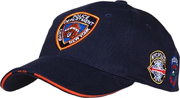 Fostex Garments - Baseball cap NYPD (kleur: Blauw /